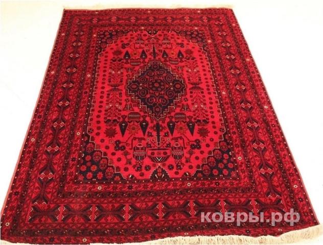 ковер ручной работы Афганский ковер ручной работы Чуби 1.5x1.94м — фото 2