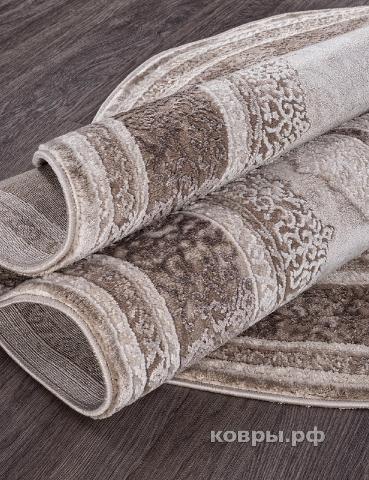 ковер KARMEN HALI ARMINA 04037A BROWN / BROWN Овал — фото 4