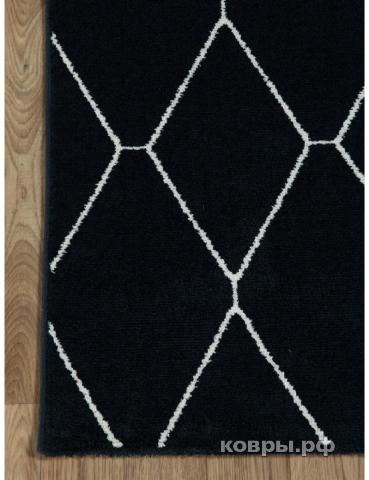 ковер Devos Caby Ambiance 81228 Navy-White — фото 5