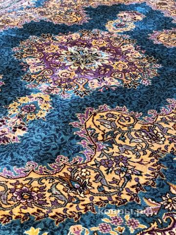 ковер ручной работы Шелковый Китайский ковер ручной работы 1.21x0.85 — фото 2