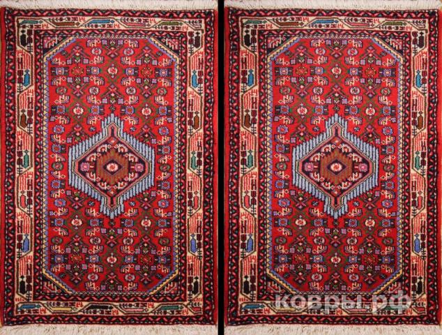 ковер ручной работы Шерстяной Иранский ковер ручной работы Bidjar (Биджар) 0.92x0.7 — фото 2