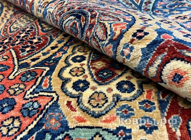 ковер ручной работы Шелковый Афганский ковер ручной работы Modern (Модерн) 3.47x2.68 — фото 5