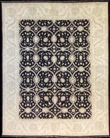 Шелковый Афганский ковер ручной работы Сhoubi (Чуби) 4.52x3.61