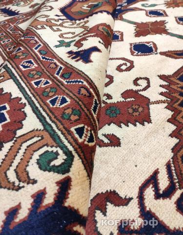 ковер ручной работы Афганский ковер ручной работы из шелка и шерсти Merinos (Меринос)  2.84x2 — фото 2