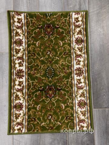 Халява Коврик № 1687,зеленый,размер 0,6 на 0,89 метра
