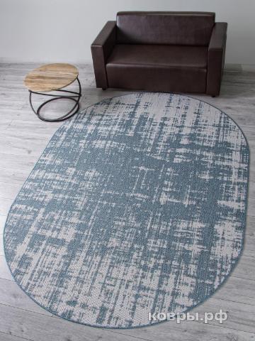 ковер Ковер MERINOS KAIR S131 BLUE Овал — фото 2
