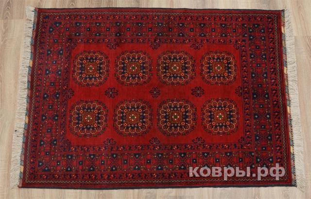 ковер ручной работы Пакистанский ковер ручной работы Афгани 1.01x1.44м — фото 2