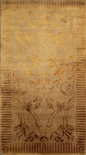 Китайский ковер ручной работы из шелка и шерсти 1.22x0.7