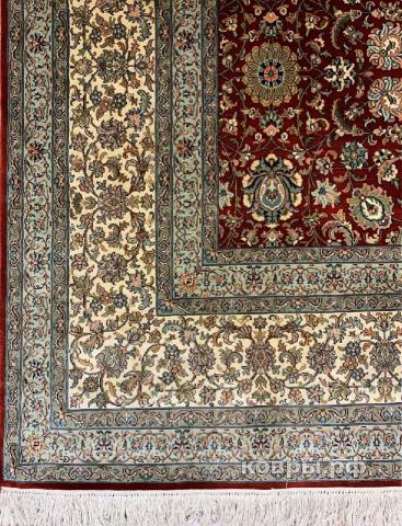 ковер ручной работы Шелковый Индийский ковер ручной работы Kashmir (Кашмир) 5.62x3.61 — фото 4