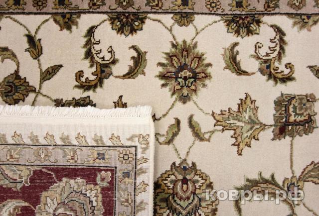 ковер ручной работы Индийский ковер ручной работы из шелка и шерсти Aurora (Аврора) 1.98x2.81 — фото 2