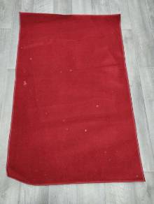 Коврик №501-красный,размер 1 на 1,5 метра