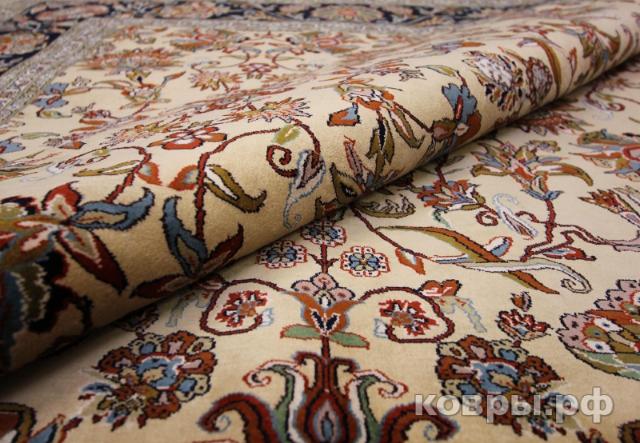 ковер ручной работы Шелковый Индийский ковер ручной работы Kashmir (Кашмир) 2.73x1.84 — фото 5