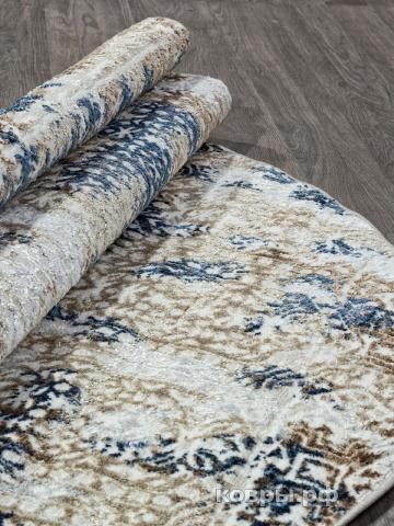 ковер MERINOS ANTEP O1699 630 CREAM / BLUE Овал — фото 3