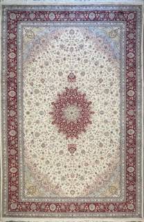 Шелковый Афганский ковер ручной работы Tabriz (Табриз) 5.62x3.66