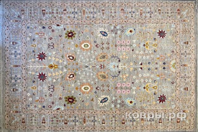 ковер ручной работы Шелковый Афганский ковер ручной работы Waziri (Вазири) 5.39x3.68