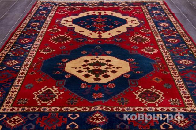 ковер ручной работы Пакистанский ковер ручной работы Ширван 1.61x2.02м — фото 3