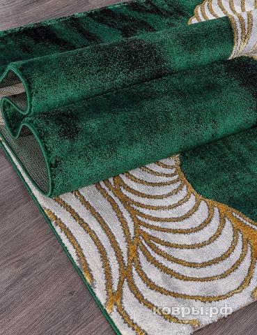 ковер KARMEN HALI OMEGA 08711Y GREEN / GREEN — фото 4