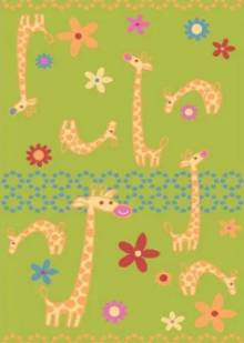 Ковер Funky Giraffe a lime Ковер Funky Giraffe a lime