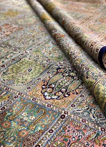 ковер ручной работы Шелковый Индийский ковер ручной работы Kashmir (Кашмир) 3.5x5.6 — фото 2