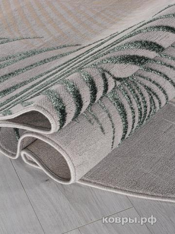 ковер Ковер MERINOS LIMAN F167 GRAY-D.GREEN Овал — фото 3