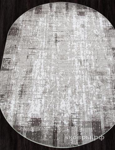 ковер Ковер MERINOS SILVER F396 GRAY Овал — фото 2