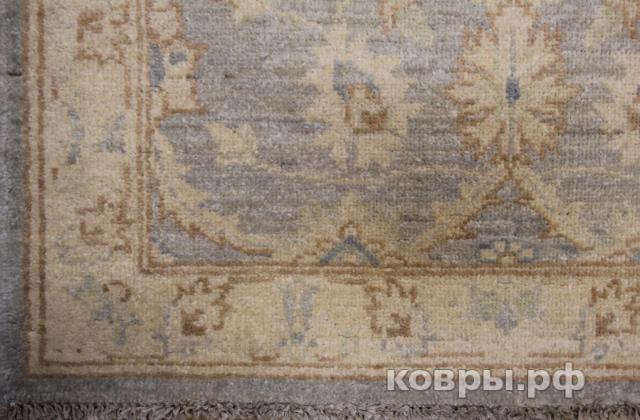 ковер ручной работы Шелковый Афганский ковер ручной работы Сhoubi (Чуби) 3.38x0.8 — фото 4