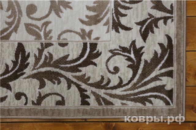 ковер Merinos Valencia Deluxe d327 CREAM-BROWN — фото 6