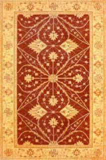 Гладкий ковер ручной работы Чуби 1.52x2.35м