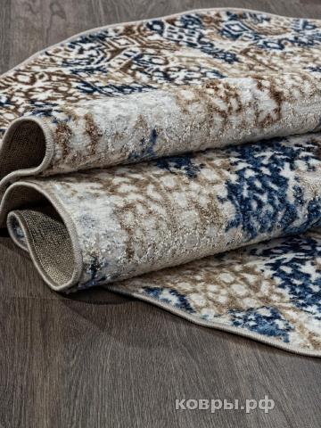 ковер MERINOS ANTEP O1699 630 CREAM / BLUE Овал — фото 4