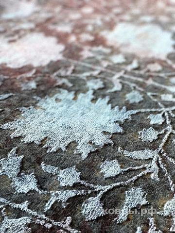 ковер ручной работы Индийский ковер ручной работы из шелка и шерсти Rajkumar (Ражкумар) 2.42x1.7 — фото 2