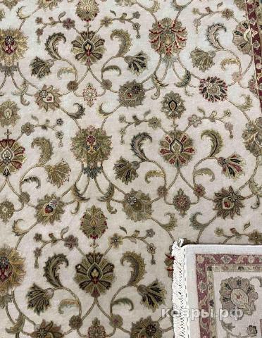 ковер ручной работы Индийский ковер ручной работы из шелка и шерсти 3x2.06 — фото 5