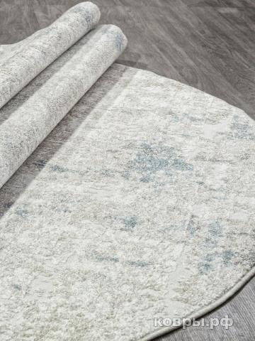 ковер Ковер MERINOS NATUREL F232 BEIGE-BLUE Овал — фото 3