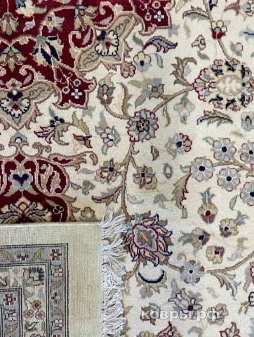 ковер ручной работы Шелковый Афганский ковер ручной работы Tabriz (Табриз) 5.62x3.66 — фото 2