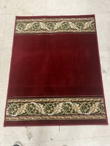 Коврик № 1378,бордовый,размер 0,9 на 1,2 метра
