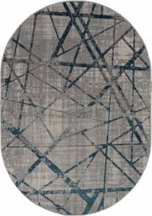 Ковер Меринос Ковер LIMAN F478 GRAY-BLUE Овал Ковер Меринос Ковер LIMAN F478 GRAY-BLUE Овал