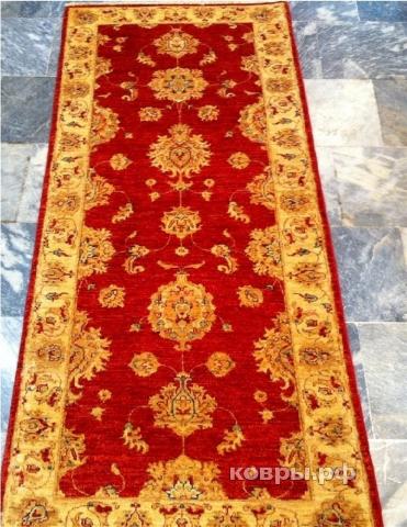 ковер ручной работы Афганский ковер ручной работы Чуби 0.77x1.83м — фото 2