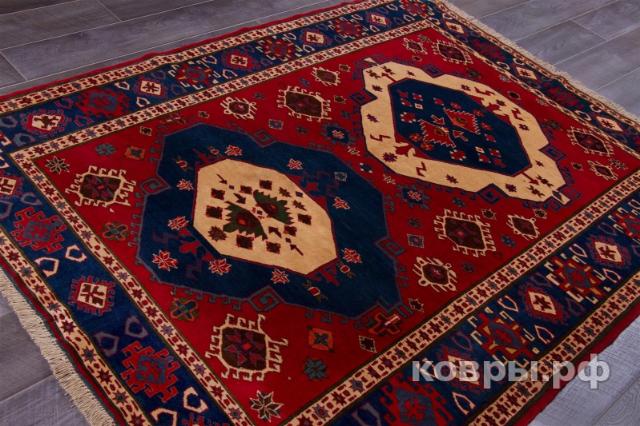 ковер ручной работы Пакистанский ковер ручной работы Ширван 1.61x2.02м — фото 4