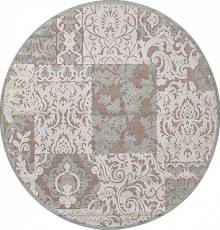 Вискозный ковер в форме круга GENOVA 38009 655590 Вискозный ковер в форме круга GENOVA 38009 655590