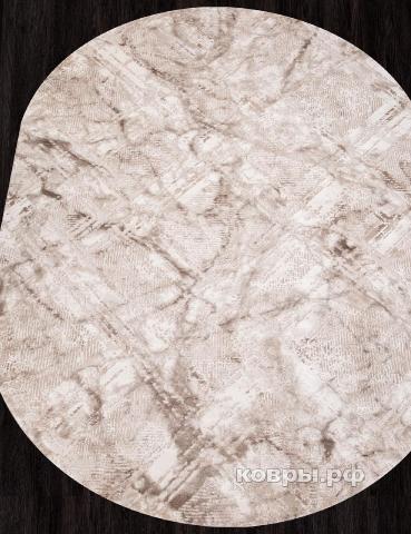 ковер KARMEN HALI ARMINA 04074A BROWN / BROWN Овал — фото 2