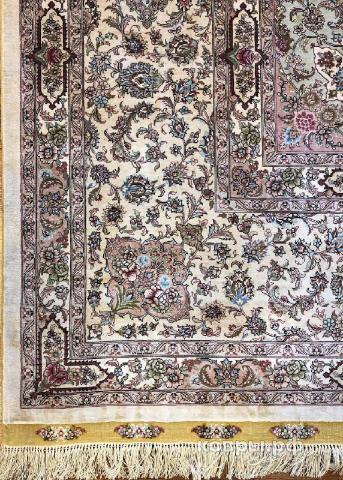 ковер ручной работы Шелковый Китайский ковер ручной работы 3.15x4.35 — фото 3