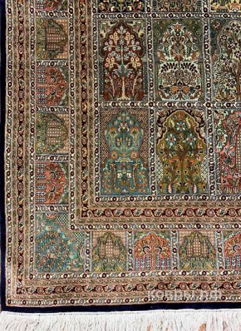 ковер ручной работы Шелковый Индийский ковер ручной работы Kashmir (Кашмир) 3.5x5.6 — фото 3