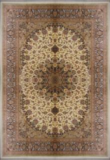 Шелковый Иранский ковер ручной работы Qum (Кум) 5.5x3.98