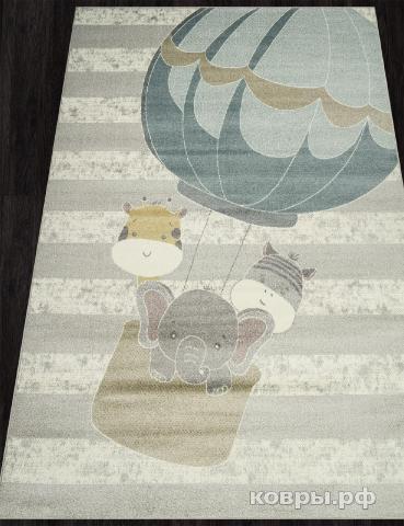 ковер Ковер Детский MERINOS IZUMRUD F263 LIGHT GRAY — фото 2