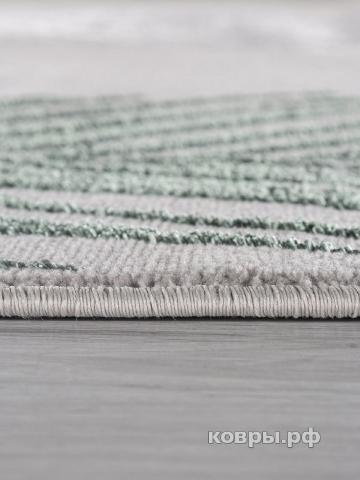 ковер Ковер MERINOS LIMAN F167 GRAY-D.GREEN Овал — фото 4