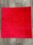 Халява Коврик № 1126,алый,размер 1 на 1 метр