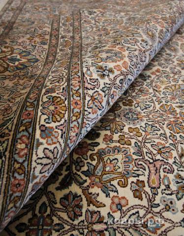 ковер ручной работы Шелковый Индийский ковер ручной работы Kashmir (Кашмир) 3.51x2.44 — фото 3