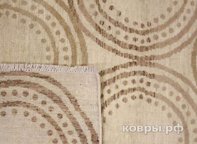 ковер ручной работы Шерстяной Афганский ковер ручной работы Сhoubi Ziegler (Чуби зиглер) 2.1x1.51 — фото 2