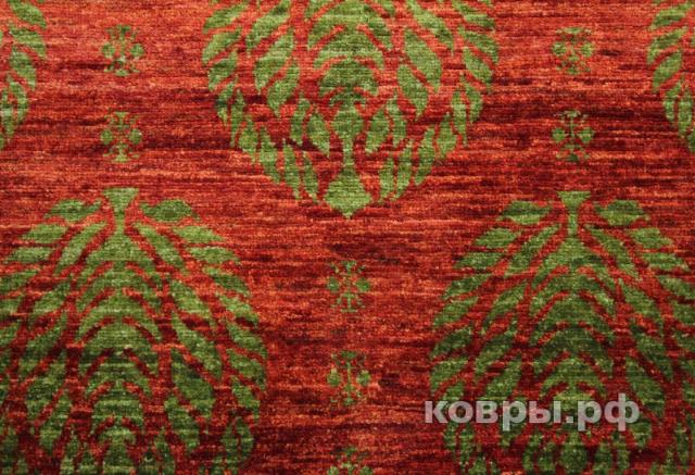 ковер ручной работы Шерстяной Афганский ковер ручной работы Сhoubi (Чуби) 1.42x1.02 — фото 3