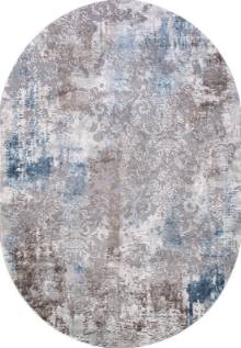 Ковер ARMINA 03853a blue/blue овал