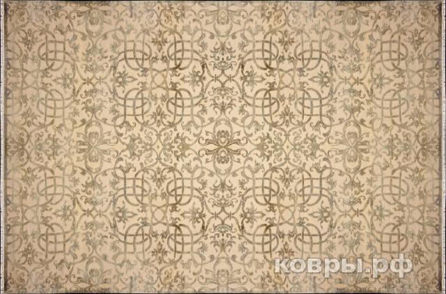 ковер ручной работы Индийский ковер ручной работы из шелка и шерсти 2.7x1.85